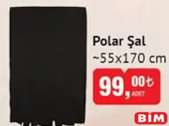 POLAR ŞAL 55X170 CM